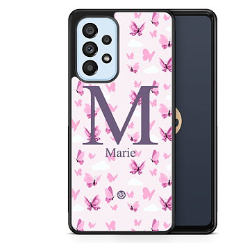 Samsung Galaxy A53 5G Custom Case - AWAKEN - Butterfly Pink