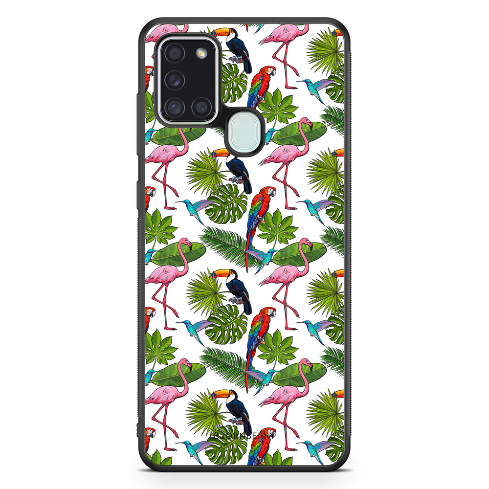 Samsung Galaxy A21s Case - Tropical Pattern