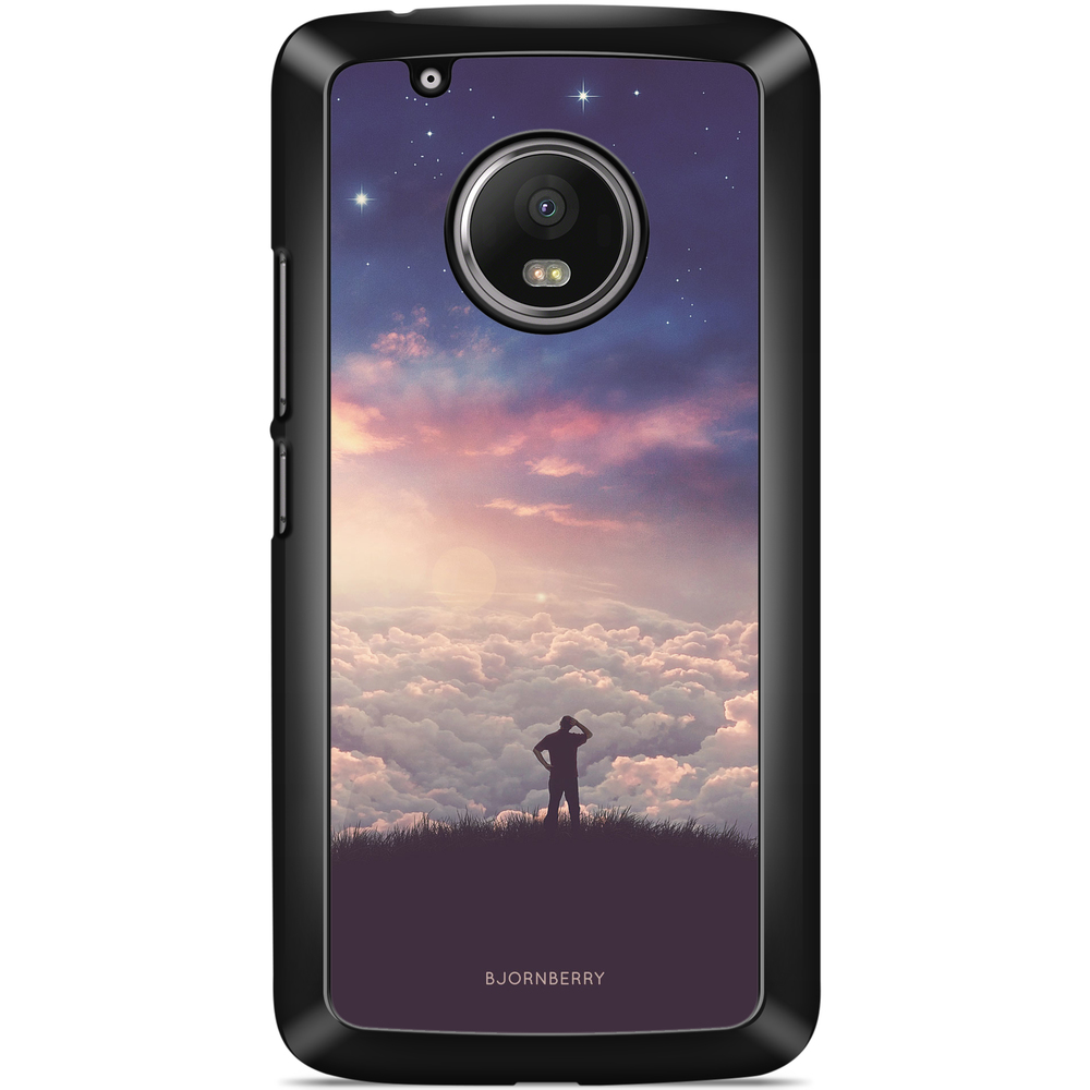 Moto G5 Plus Skal - Looks Over The World