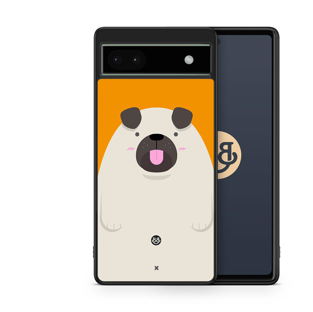 Google Pixel 6a Case - Fat Pug