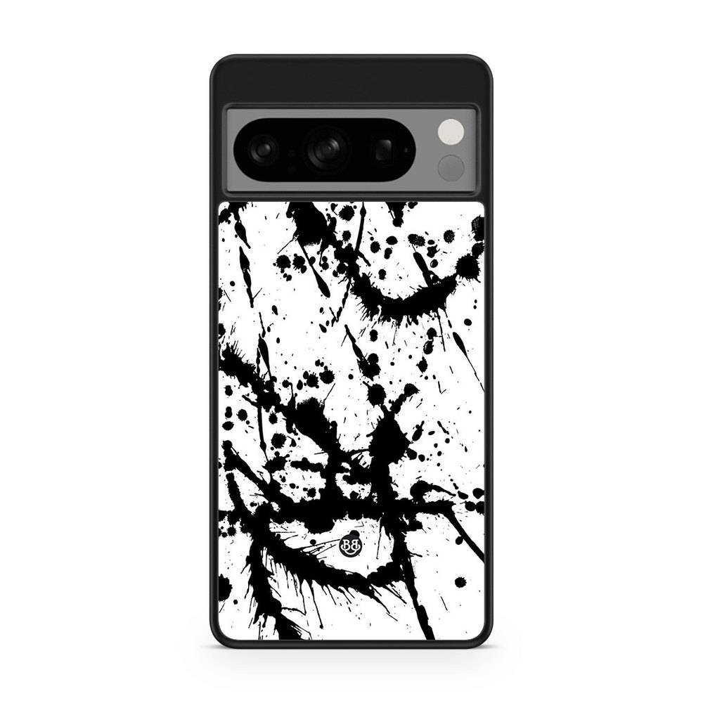 Google Pixel 8 Pro Skal - Svart Färgstänk