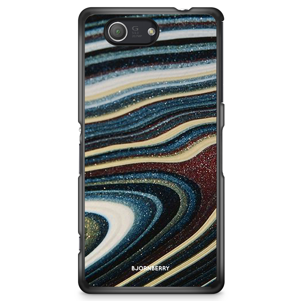 Sony Xperia Z3 Compact Case - Malachite Pattern