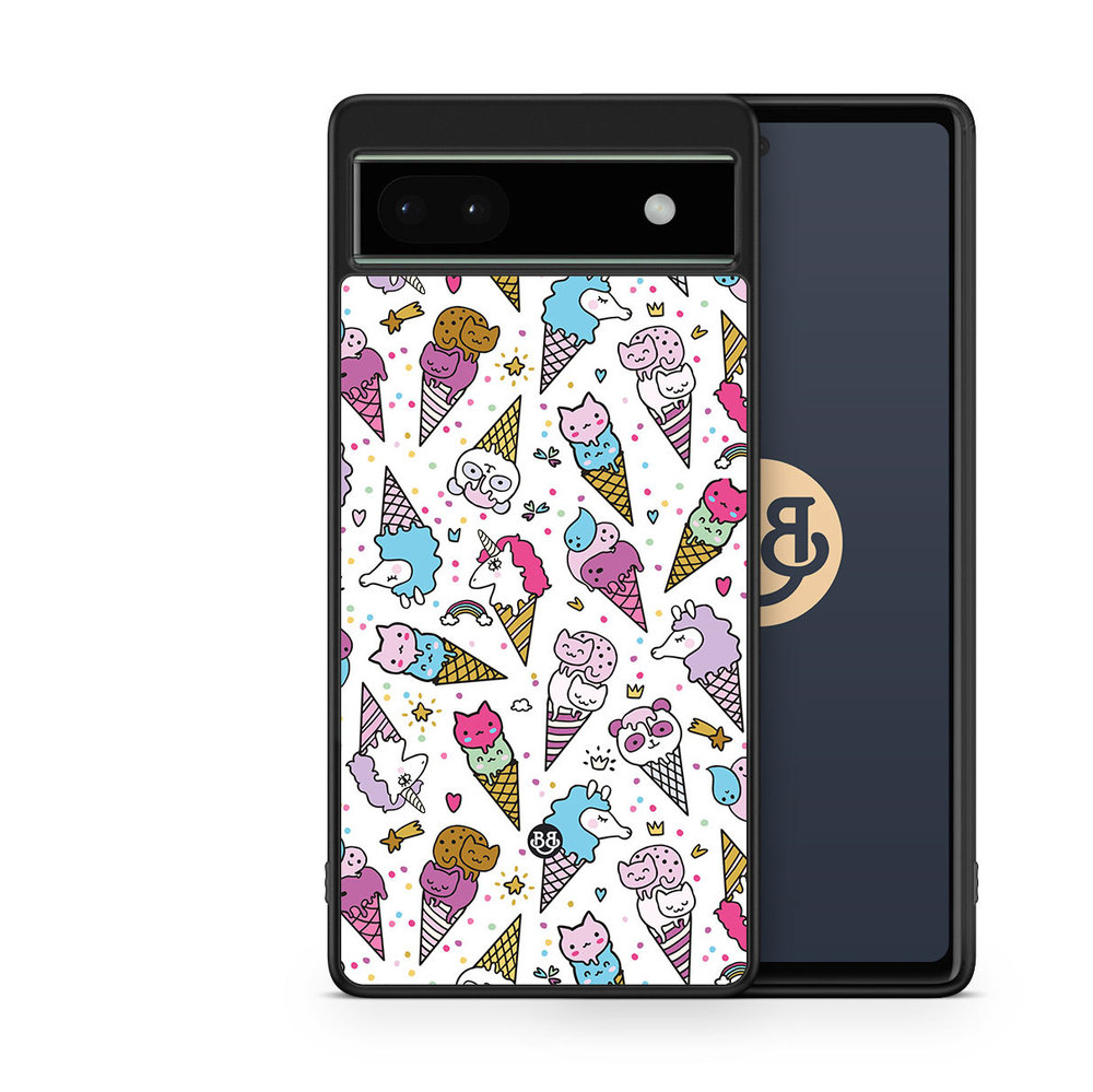 Google Pixel 6a Case - Cute Ice Cream