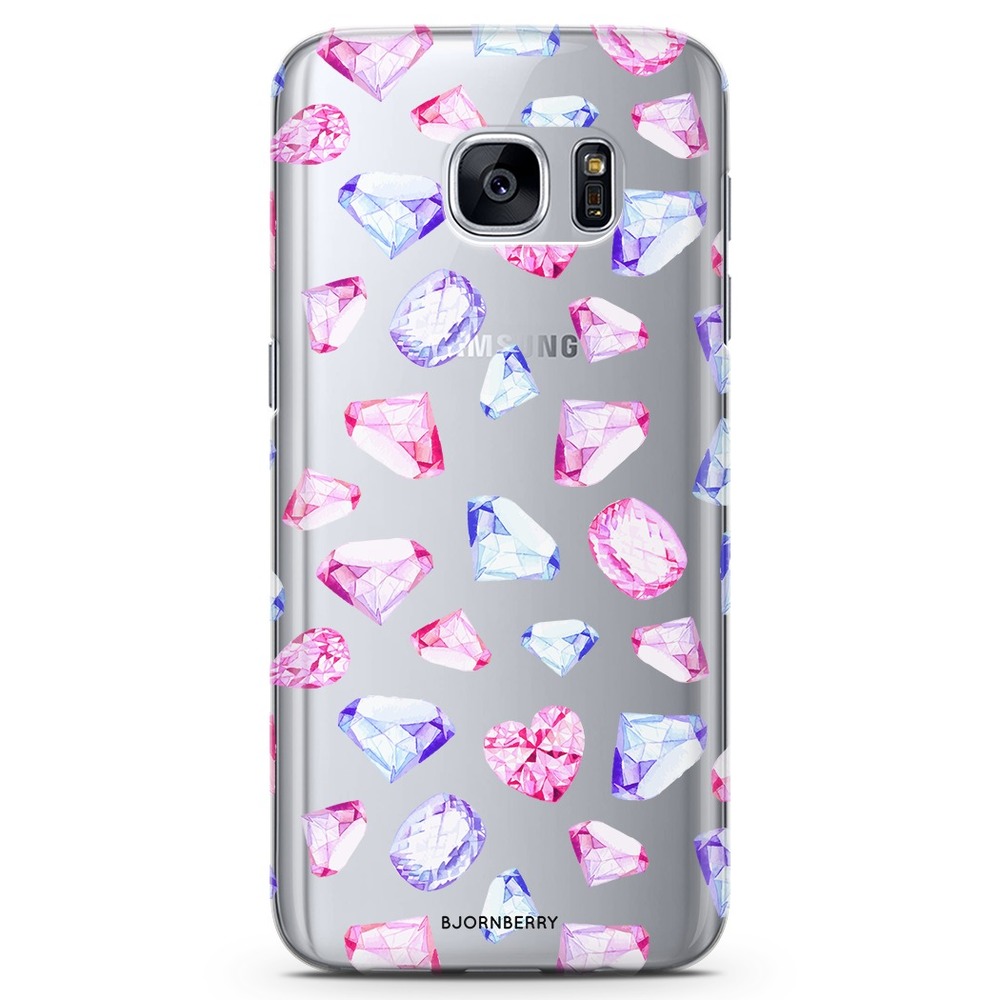 Samsung Galaxy S7 TPU Case - Diamonds