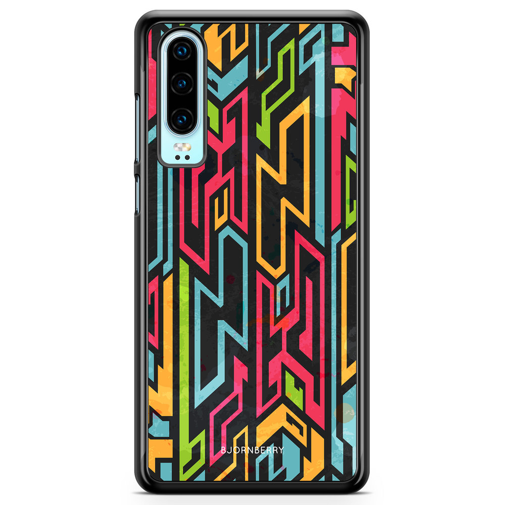 Huawei P30 Case - Colored Tribal