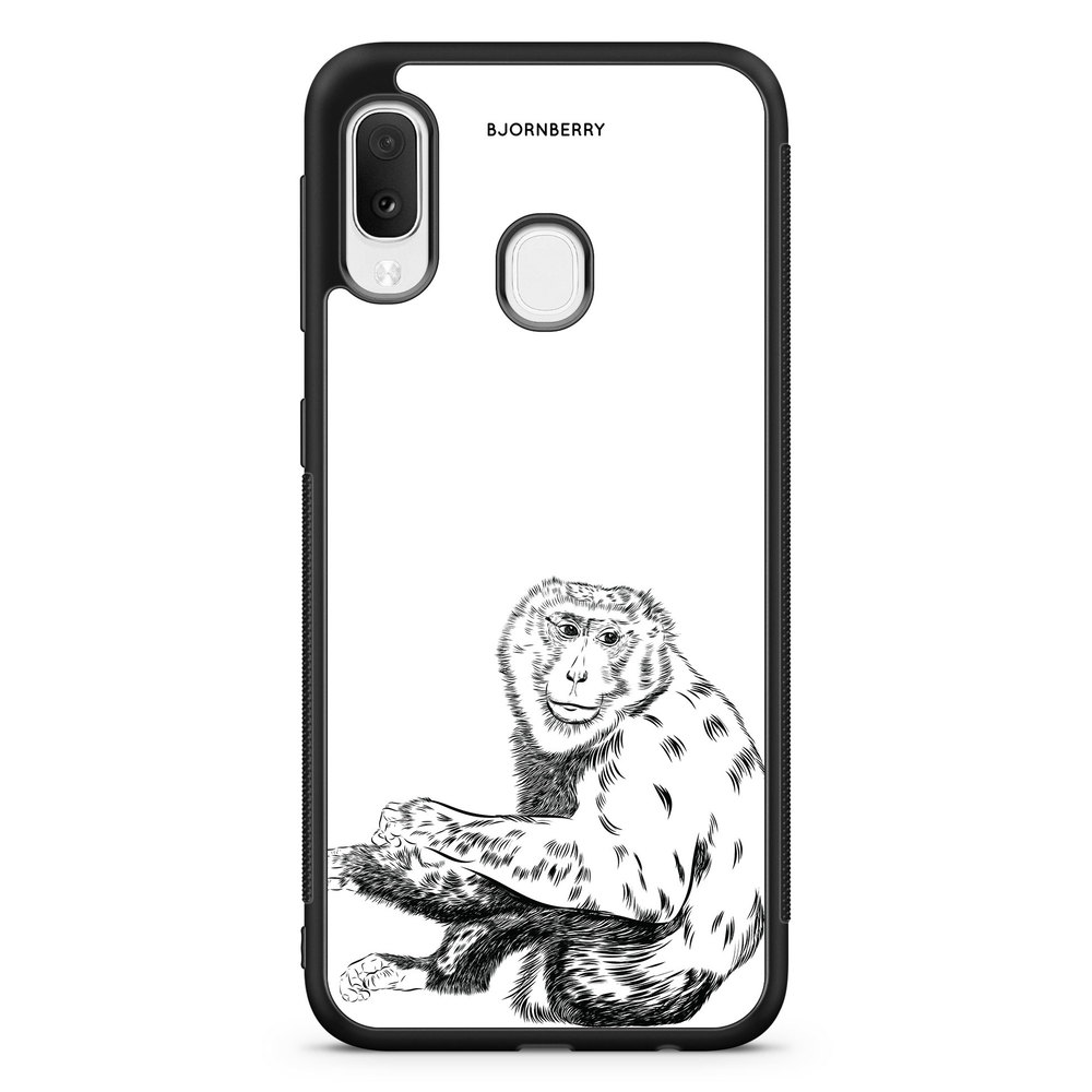 Samsung Galaxy A20e Case - Calm Monkey