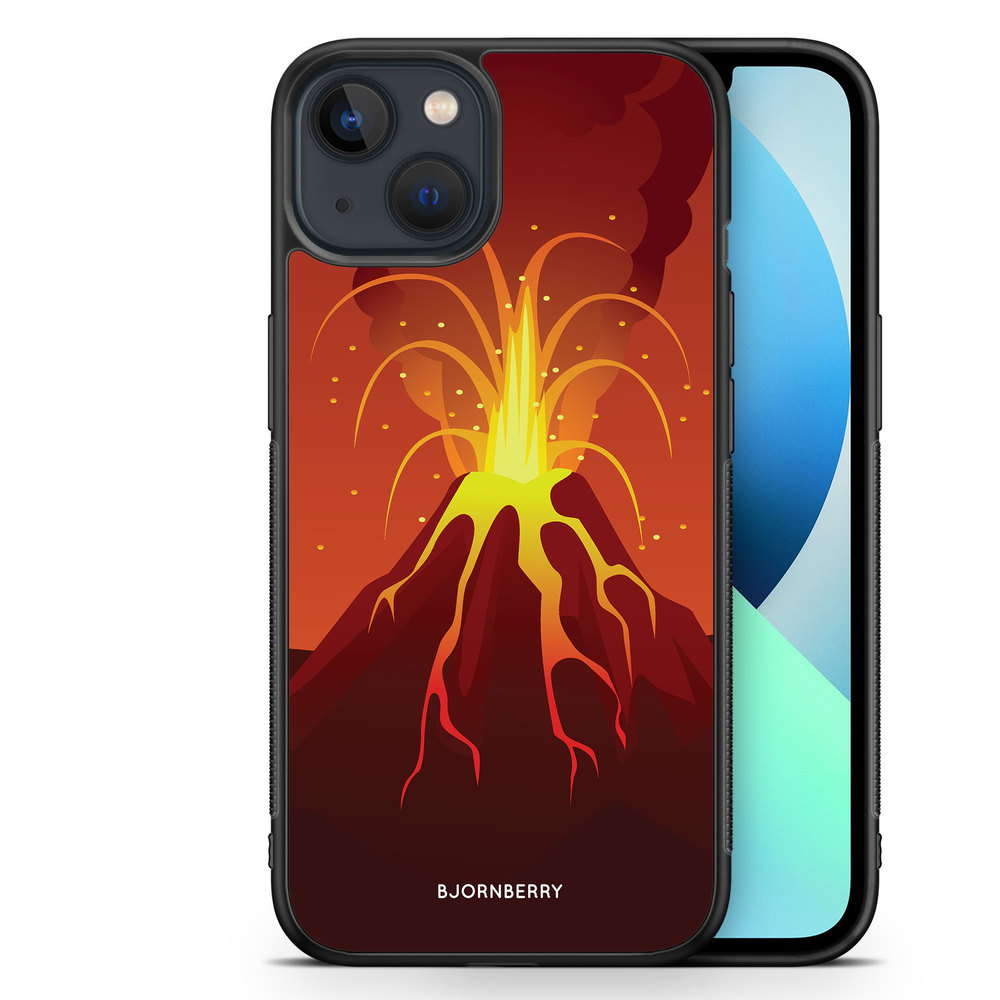 iPhone 13 Mini Case - Cartoon Vulcano