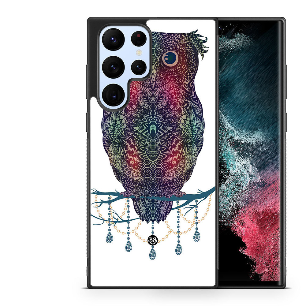 Samsung Galaxy S22 Ultra 5G Case - Mandala Owl