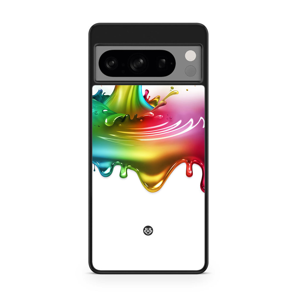 Google Pixel 8 Pro Case - Rainbow Splash