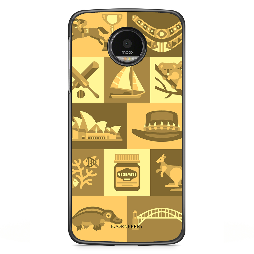 Motorola Moto G5S Plus Case - Australian Pattern