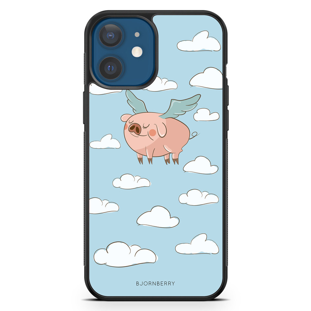 iPhone 12 Mini Case - Flying Pig