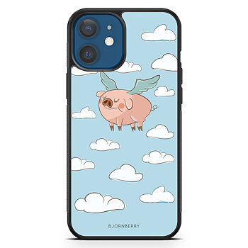 iPhone 12 Mini Case - Flying Pig