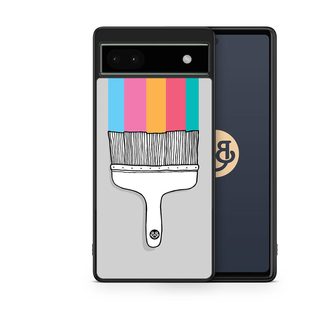 Google Pixel 6a Skal - Målarpensel