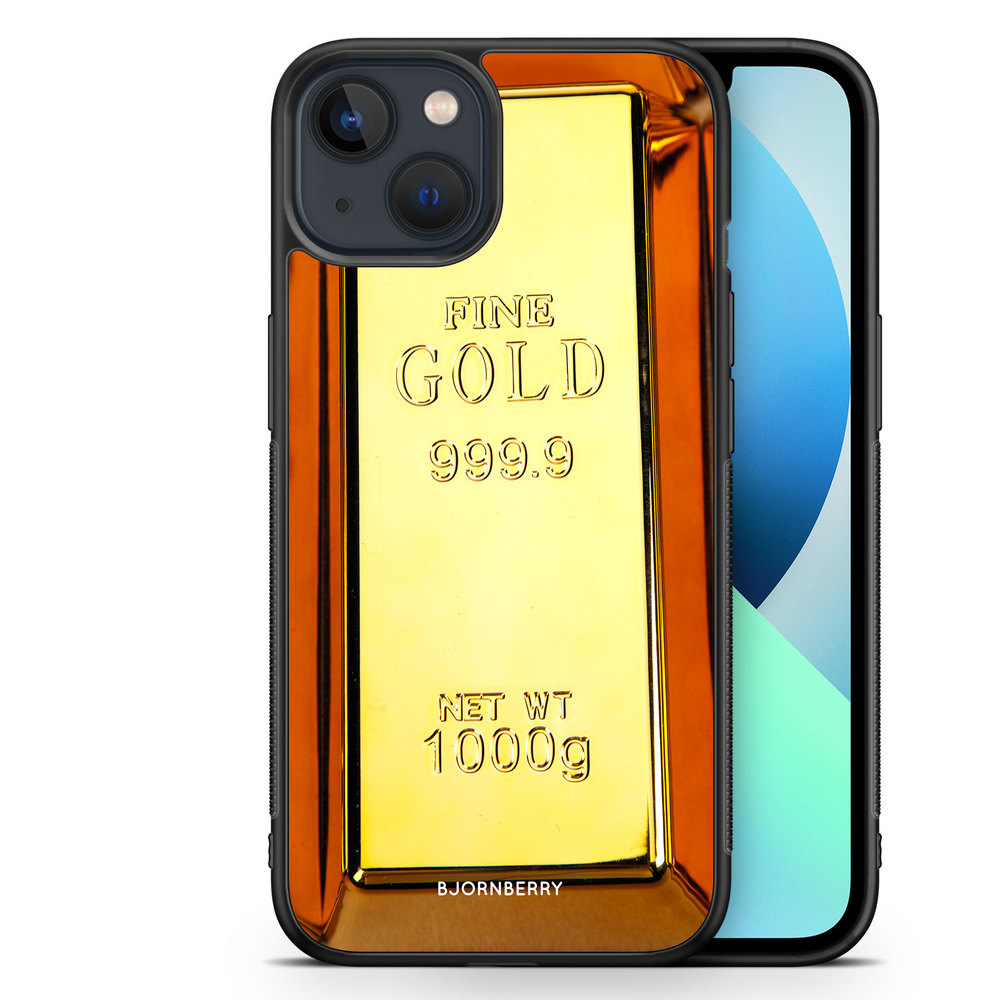 iPhone 13 Mini Case - Gold Brick