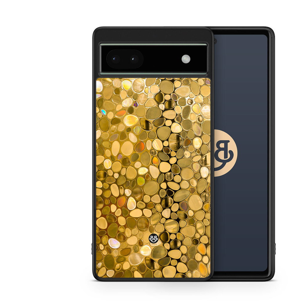 Google Pixel 6a Case - Stained Glass Gold