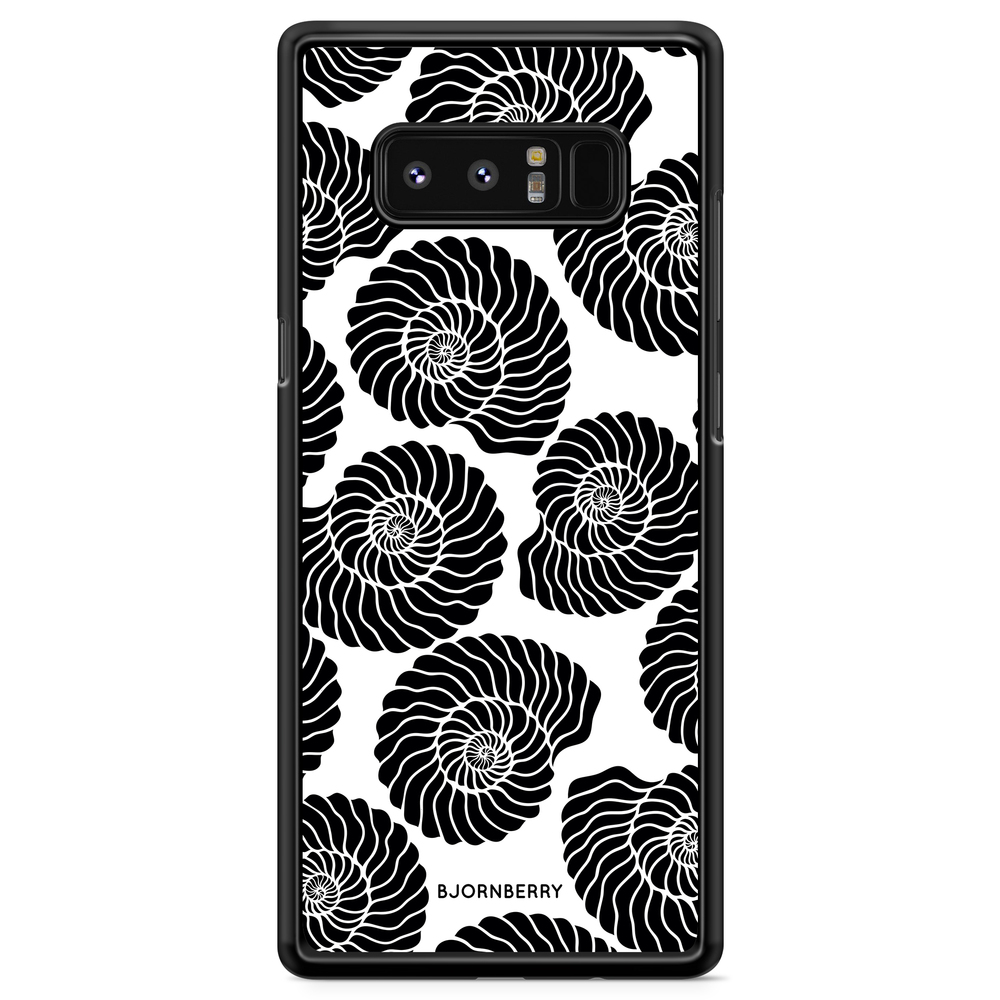 Samsung Galaxy Note 8 Case - Seashell BW