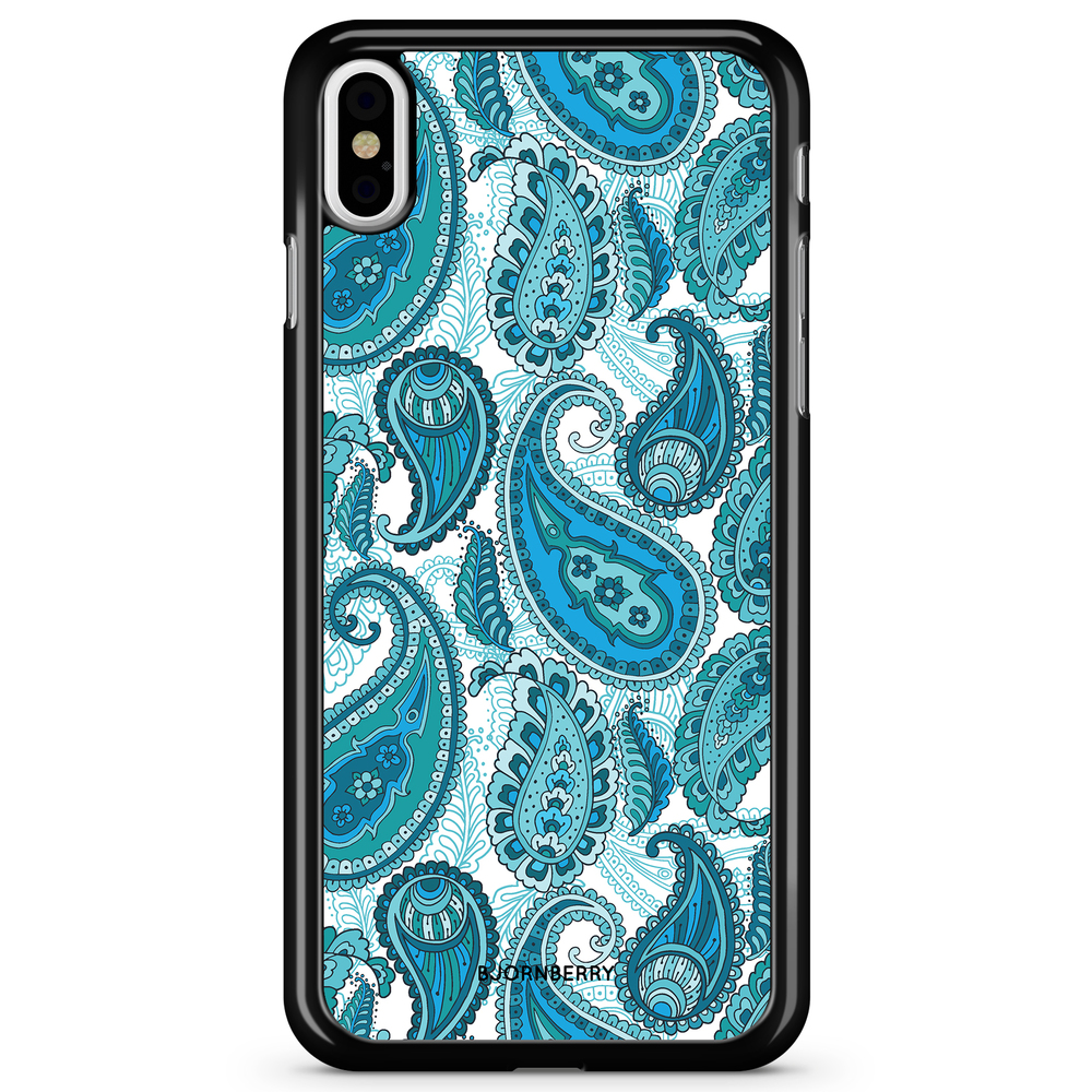 iPhone X / XS Case - Blue Paisley