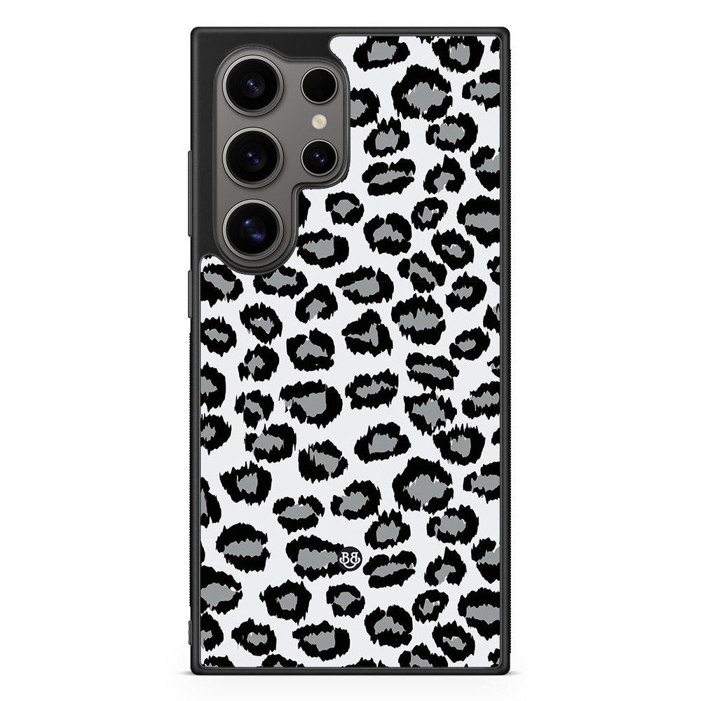 Samsung Galaxy S24 Ultra Case - Gray Leopard
