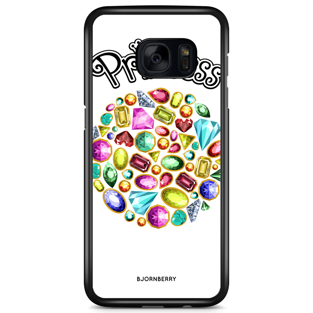 Samsung Galaxy S7 Edge Case - Princess Diamonds