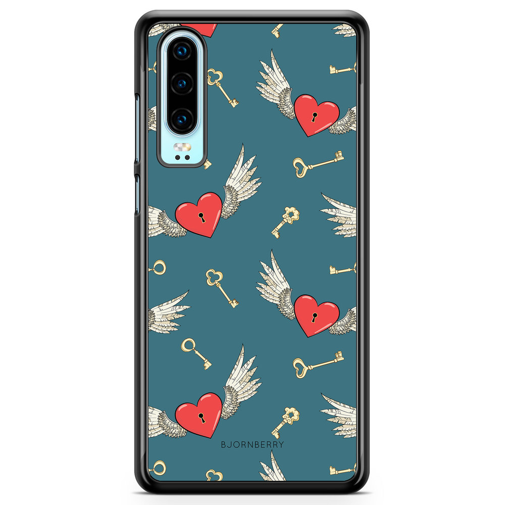 Huawei P30 Case - Hearts 'n Wings