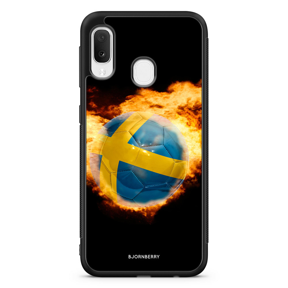 Samsung Galaxy A20e Case - Sweden Soccer