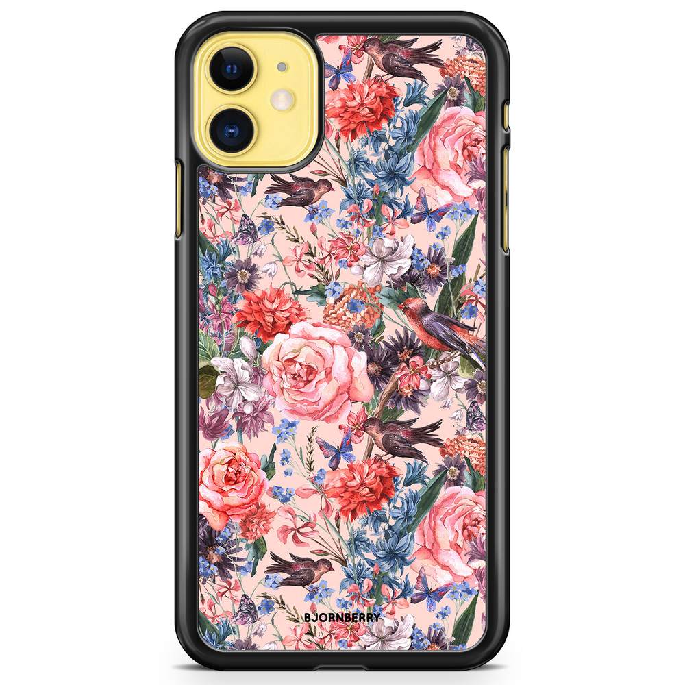 iPhone 11 Case - Birds & Flowers
