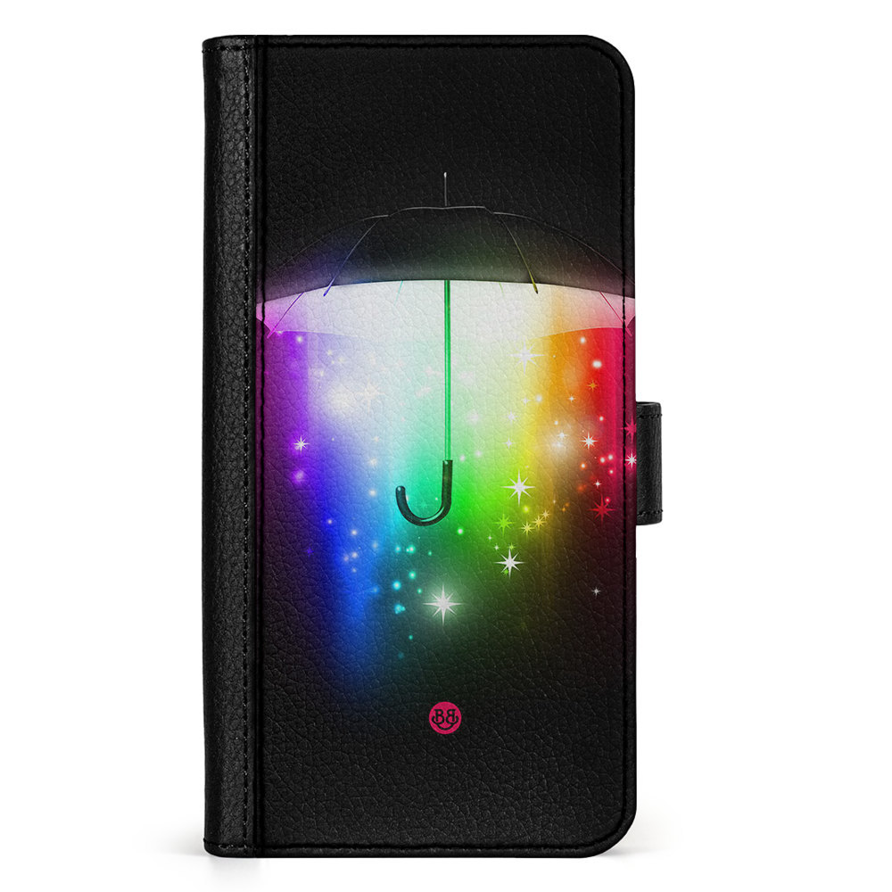 iPhone 15 Wallet Case Magic Umbrella BJORNBERRY