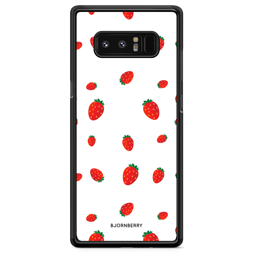 Samsung Galaxy Note 8 Case - Strawberry Pattern