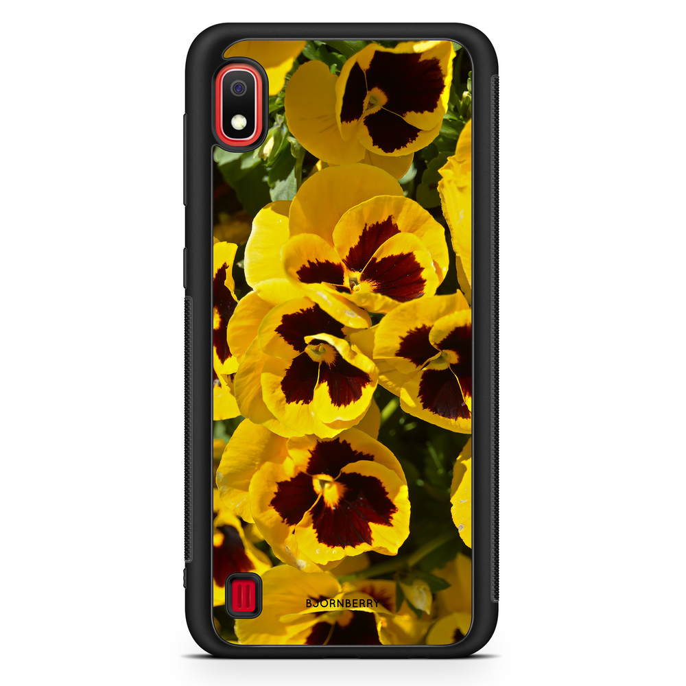 Samsung Galaxy A10 Case - Yellow Spring Flower