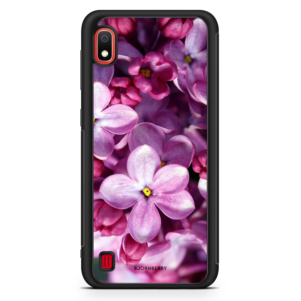 Samsung Galaxy A10 Case - Purple Spring Flower