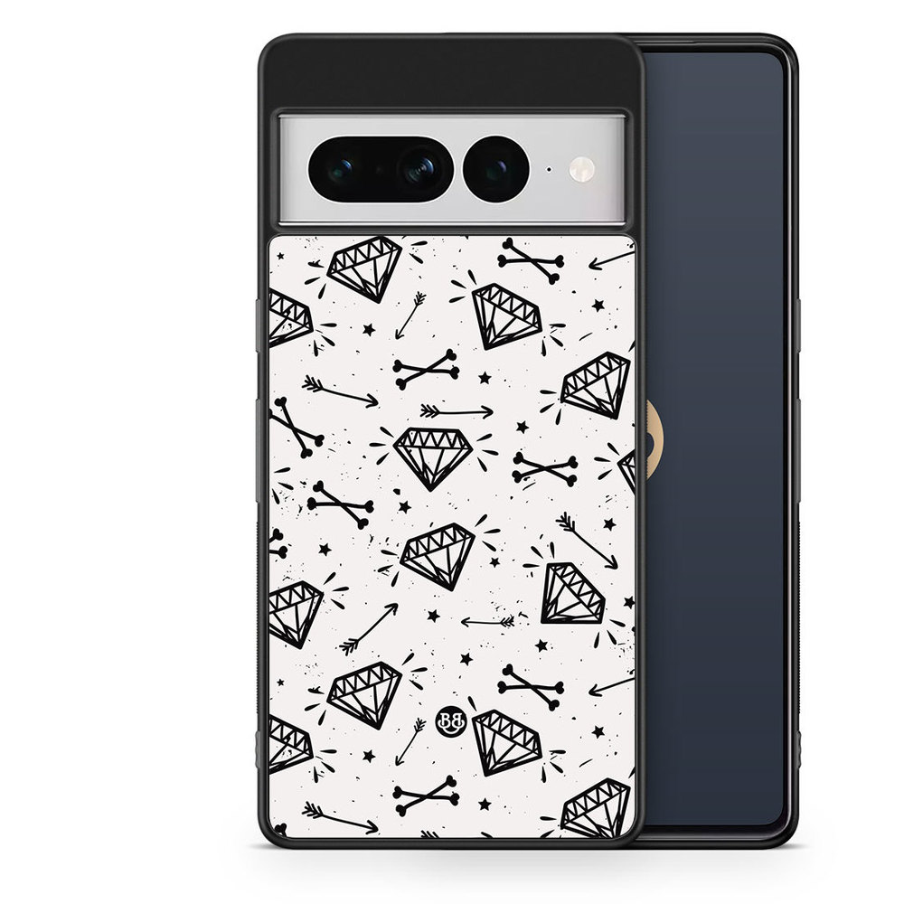 Google Pixel 7 Pro Case - Diamond Pattern
