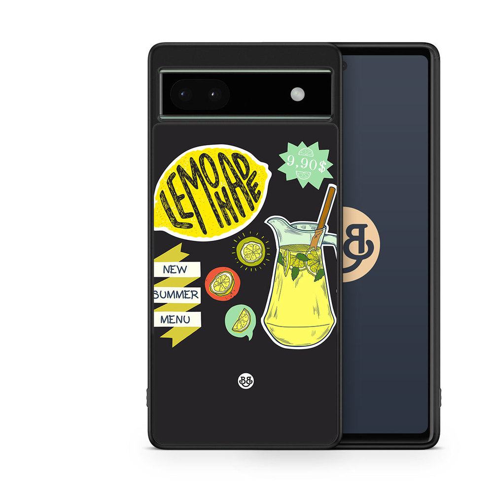 Google Pixel 6a Case - Lemon Summer