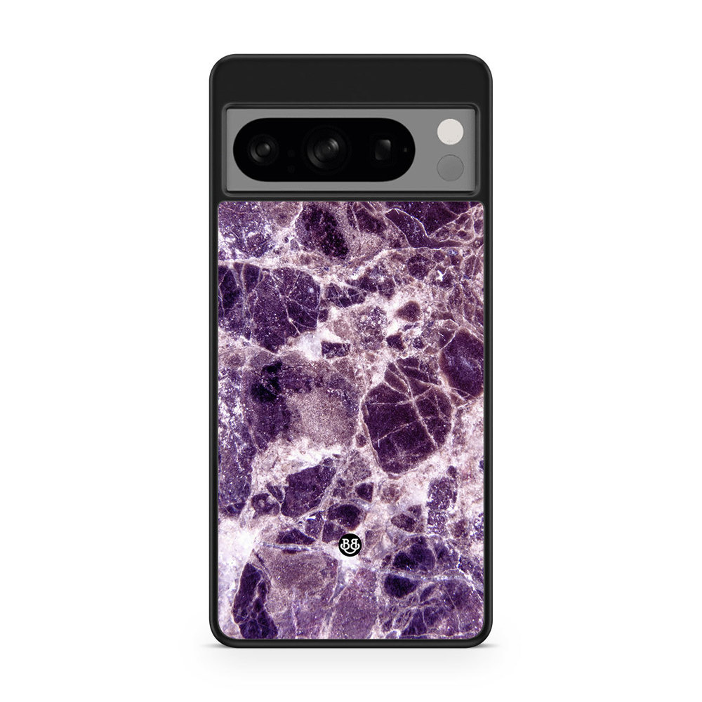 Google Pixel 8 Pro Case - Purple Marble