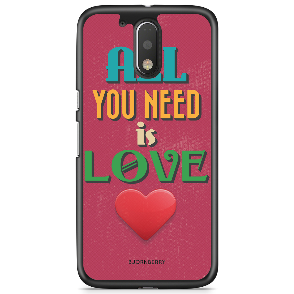 Moto G4/G4 Plus Case - All You Need Is Love