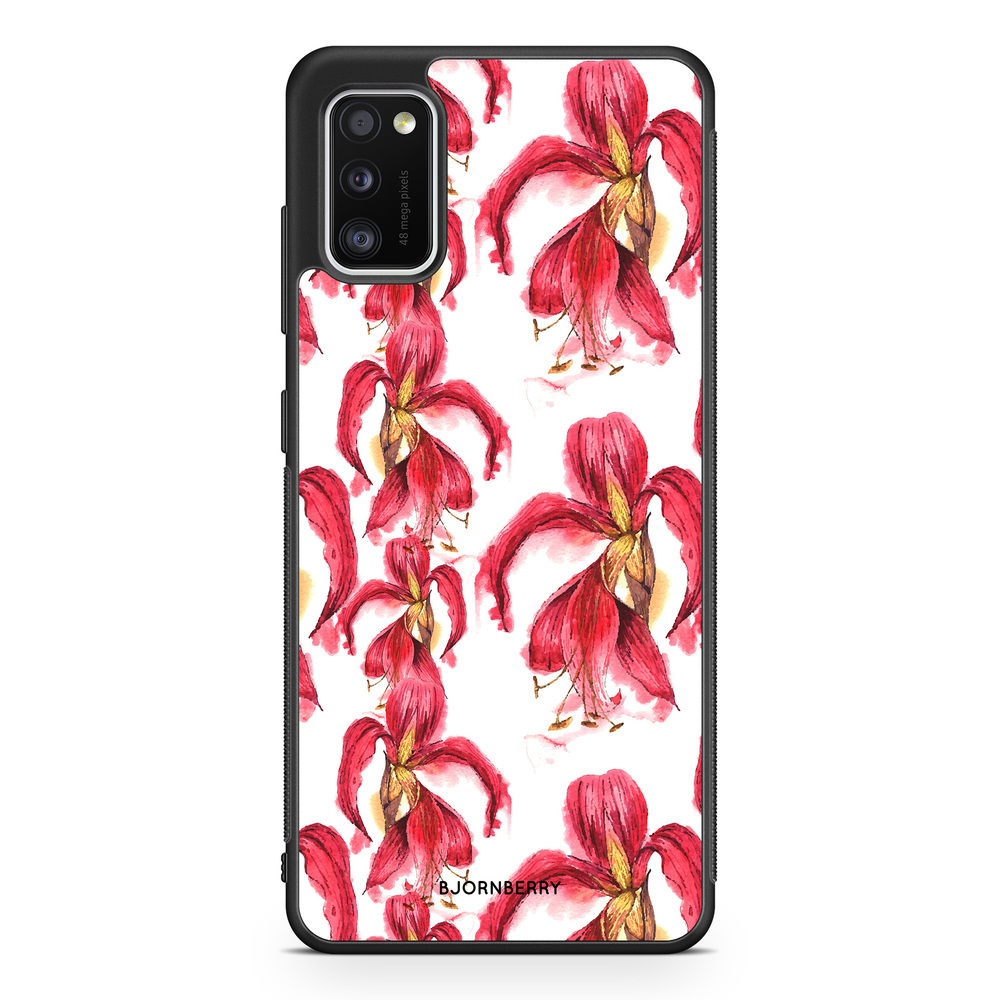 Samsung Galaxy A41 Case - Exotic Flowers