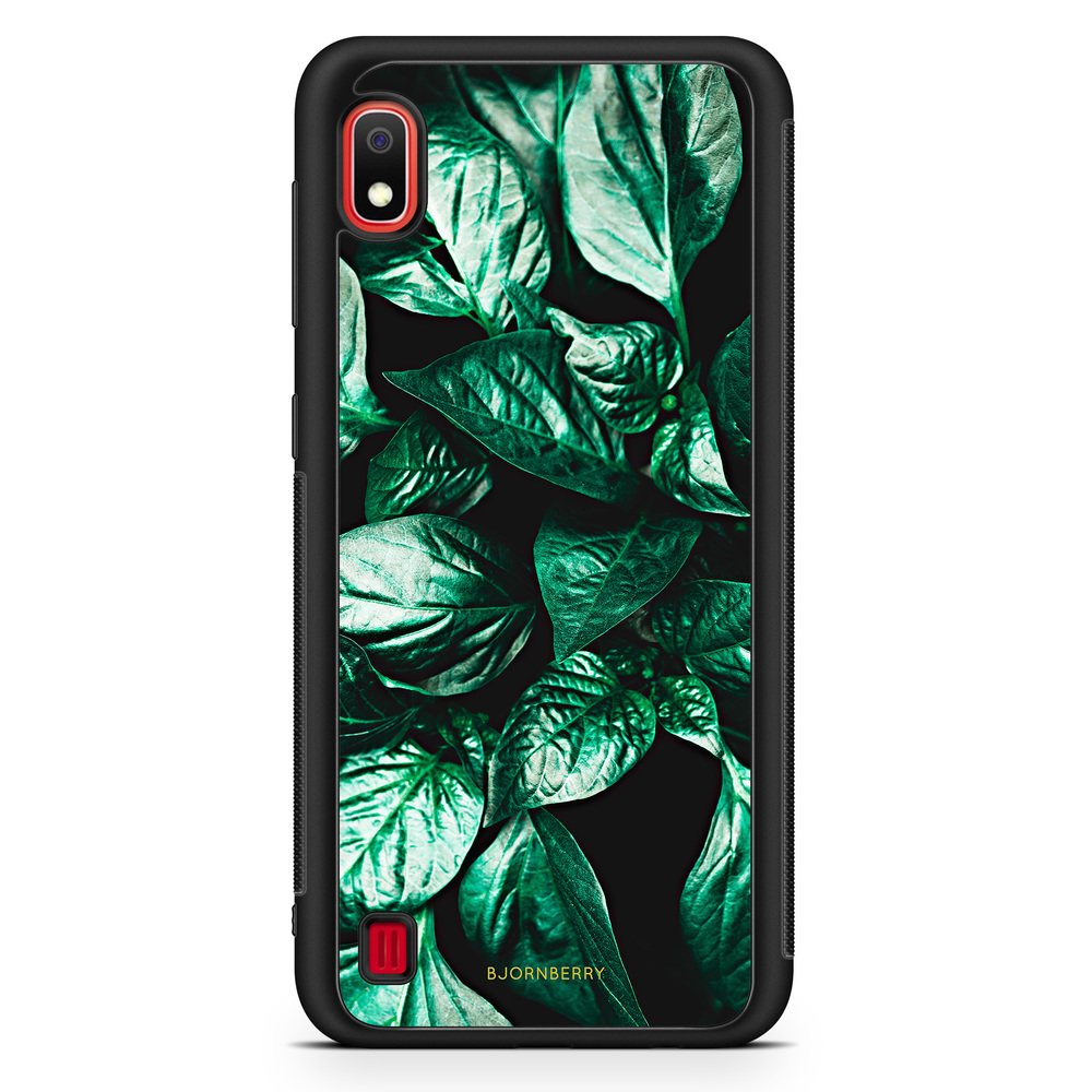 Samsung Galaxy A10 Case - Green Leaves