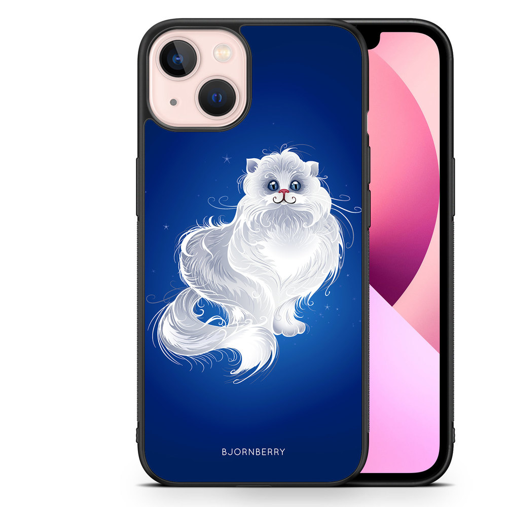 iPhone 13 Case - White Cat