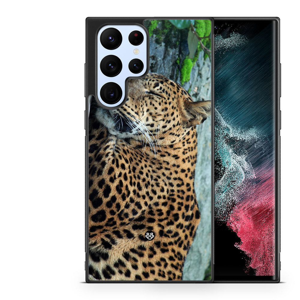 Samsung Galaxy S22 Ultra 5G Case - Sleeping Leopard