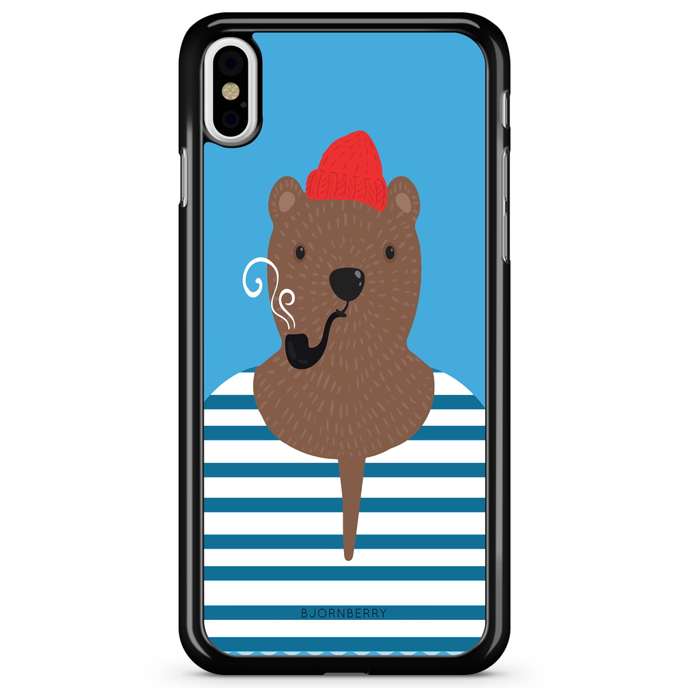 iPhone X / XS Case - Hipster Bear