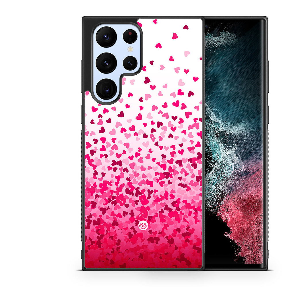 Samsung Galaxy S22 Ultra 5G Case - Heart Confetti