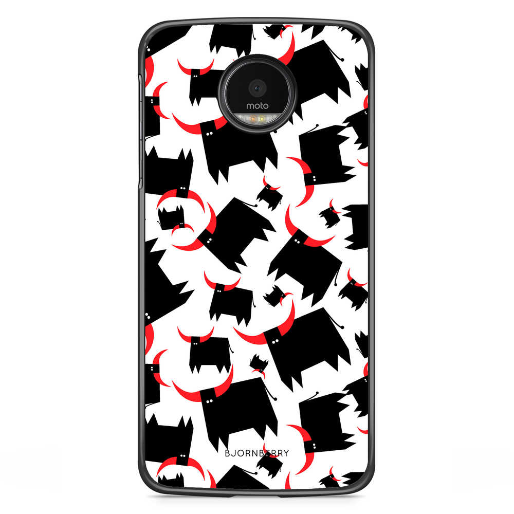 Motorola Moto G5S Plus Case - Bull Red Horns