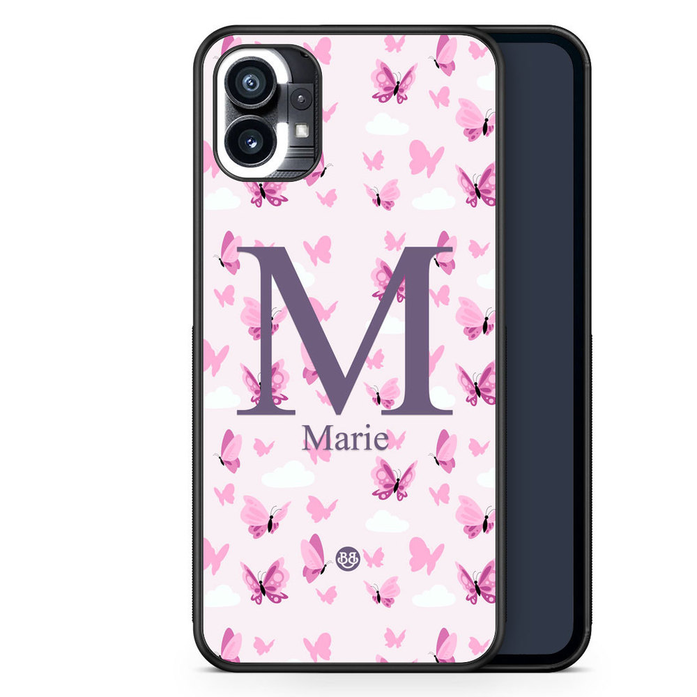 Nothing Phone (1) Custom Case - AWAKEN - Butterfly Pink
