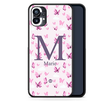 Nothing Phone (1) Custom Case - AWAKEN - Butterfly Pink