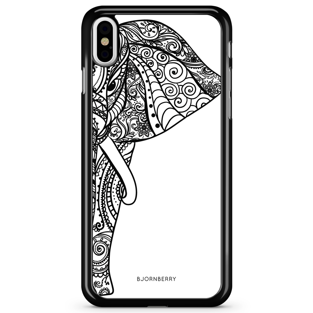 iPhone X / XS Case - Mandala Elephant