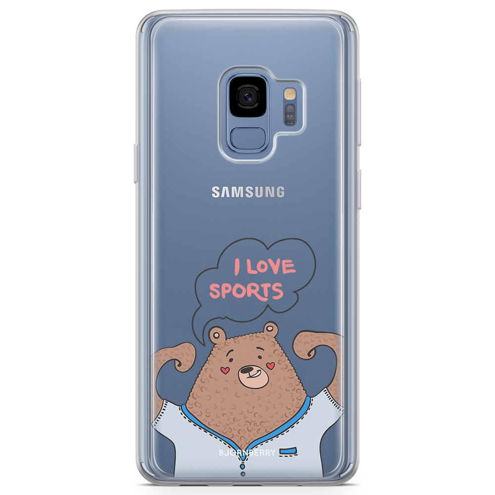 Samsung Galaxy S9 Fashion Skal - I love sports