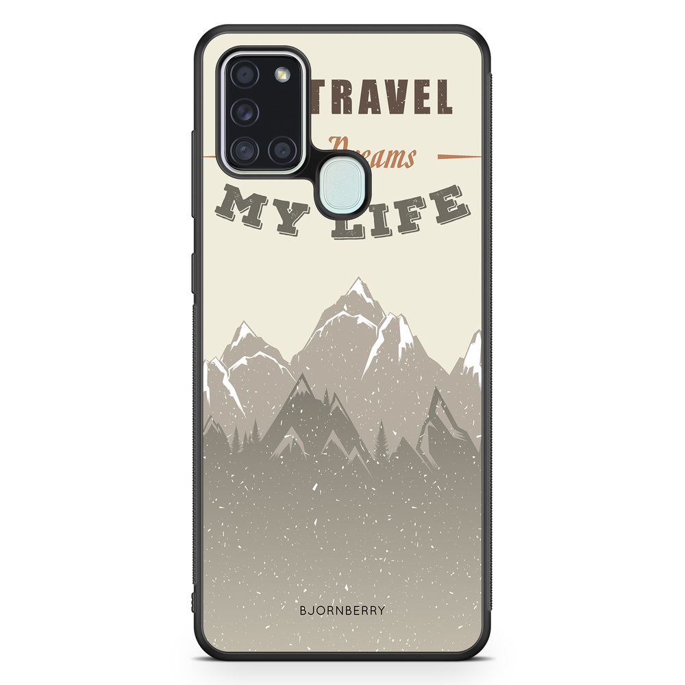 Samsung Galaxy A21s Case - My Travels, My Life