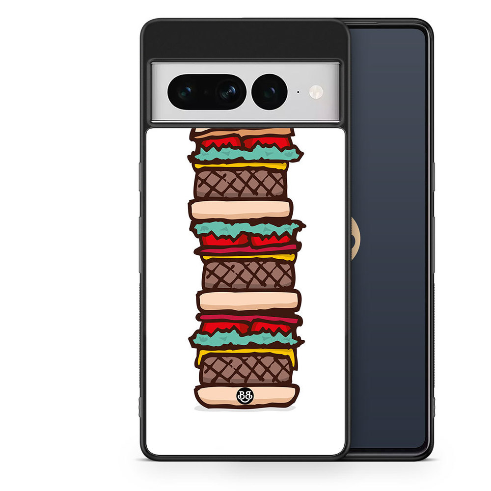 Google Pixel 7 Pro Case - Gigantisk Hamburgare