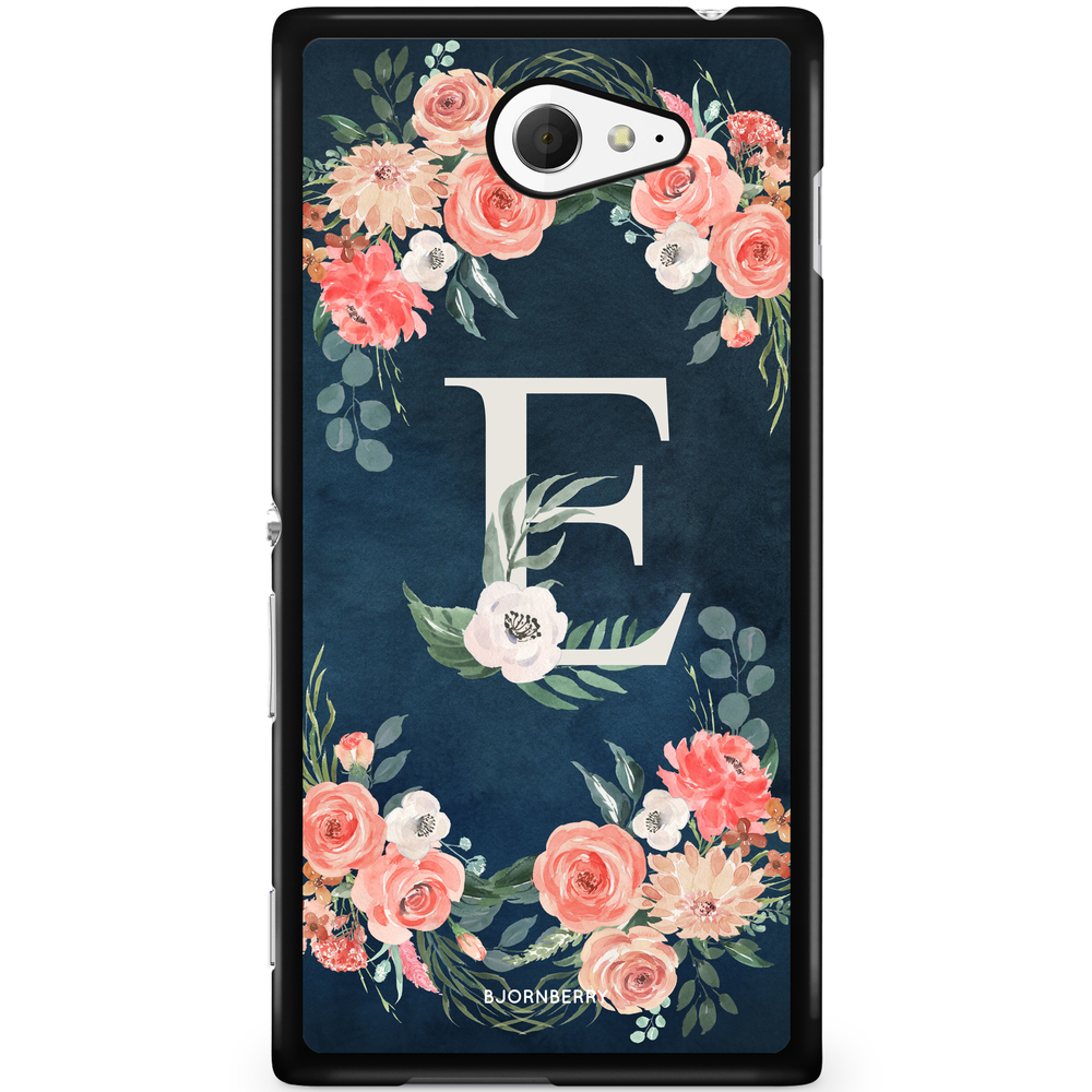 Sony Xperia M2 Aqua Case - Monogram E