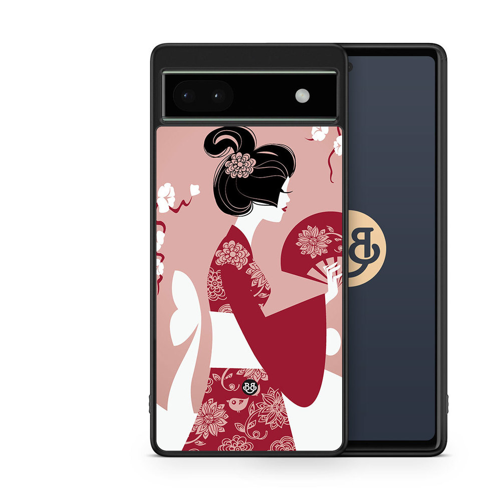Google Pixel 6a Case - Japan woman