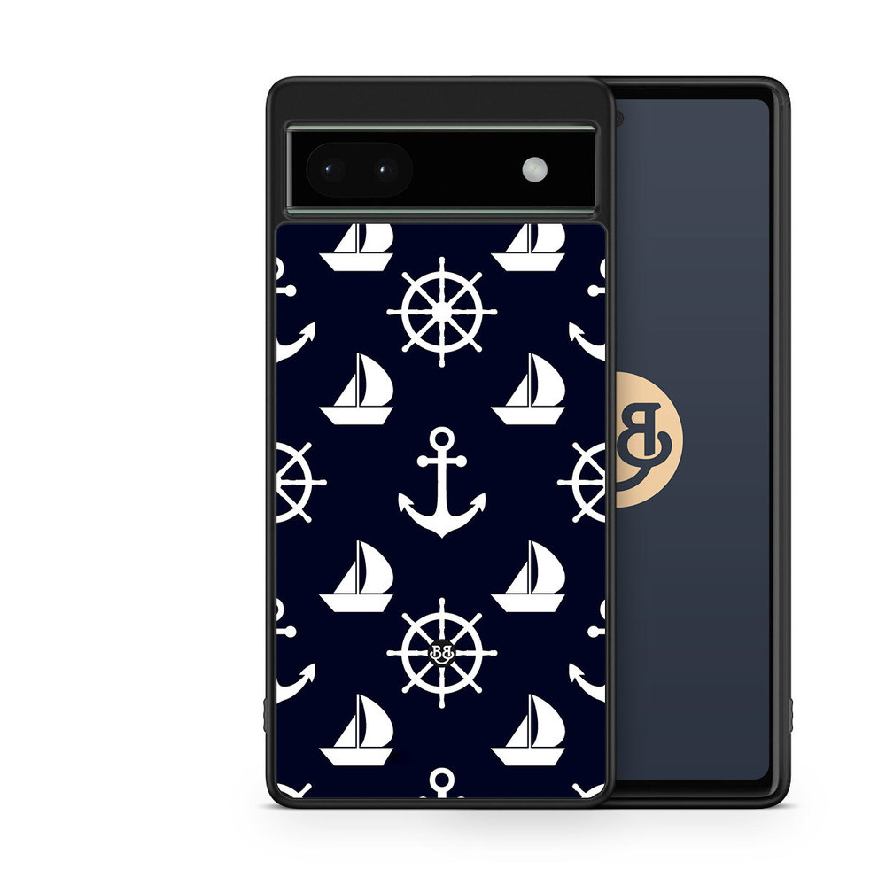 Google Pixel 6a Case - Sailing pattern